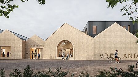 Een uitnodigende entree aan het nieuwe parkeerplein