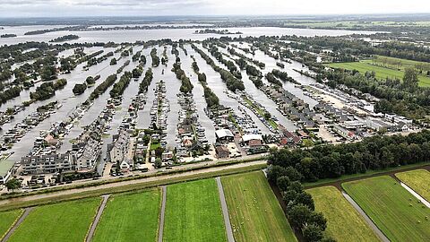 Luchtfoto Scheendijk